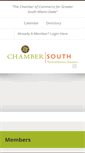 Mobile Screenshot of chambersouth.com